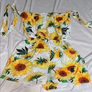 Sunflower Romper